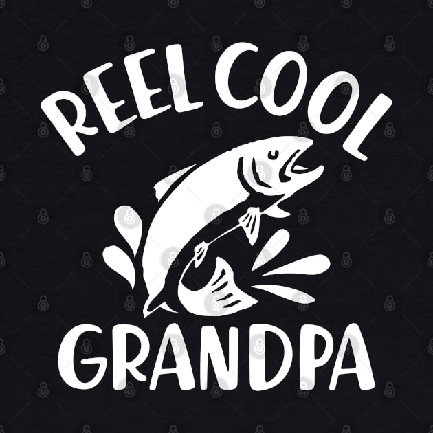 Fishing Grandpa - Reel cool grandpa by KC Happy Shop